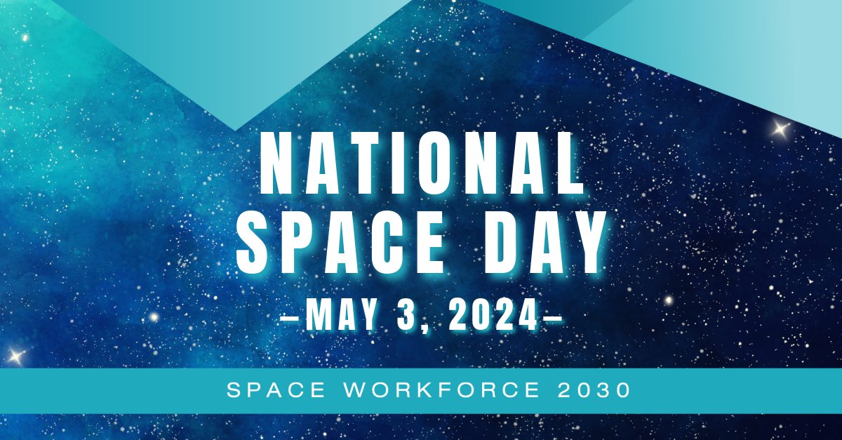 The countdown to #NationalSpaceDay is on🚀🚨Tune in this Friday, May 3, as we explore the wonders of space with students across the country! This broadcast will have scientists, leaders & astronauts teaching us all about space. You don’t want to miss it! swf2030.org