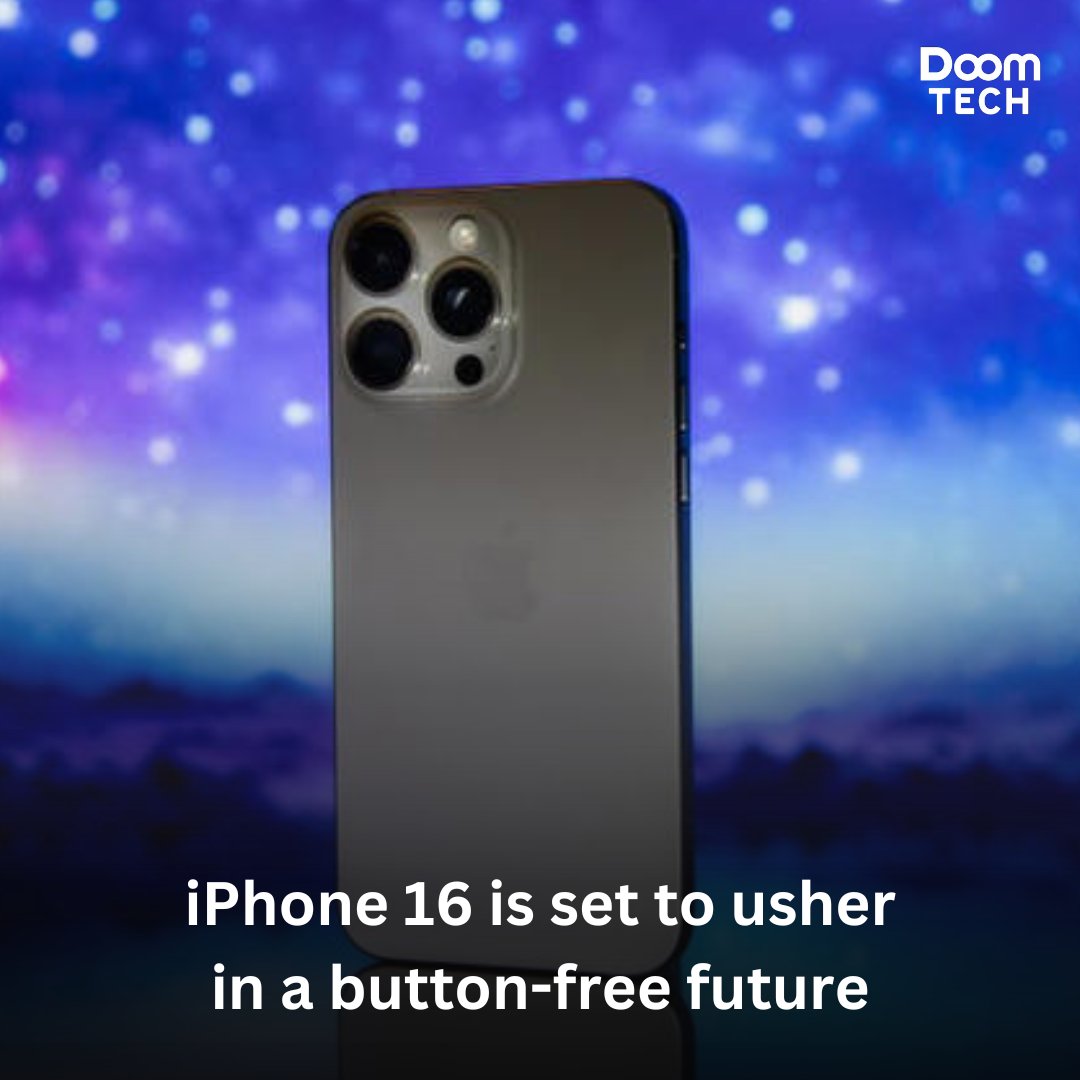 DoomTechNews's tweet image. Rumors are buzzing as reports suggest that Apple’s upcoming iPhone 16 is poised to undergo a groundbreaking transformation, marking the most significant design overhaul in years.

Read more : bit.ly/4aYtUwK

#iPhone16 #Apple #DoomTech