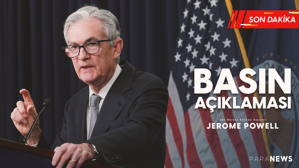 FED Başkanı Powell: • Ekonomini iki hedef doğrultusunda önemli ilerleme kaydetti. • Enflasyon geçen yıl boyunca önemli ölçüde geriledi ancak hala çok yüksek.