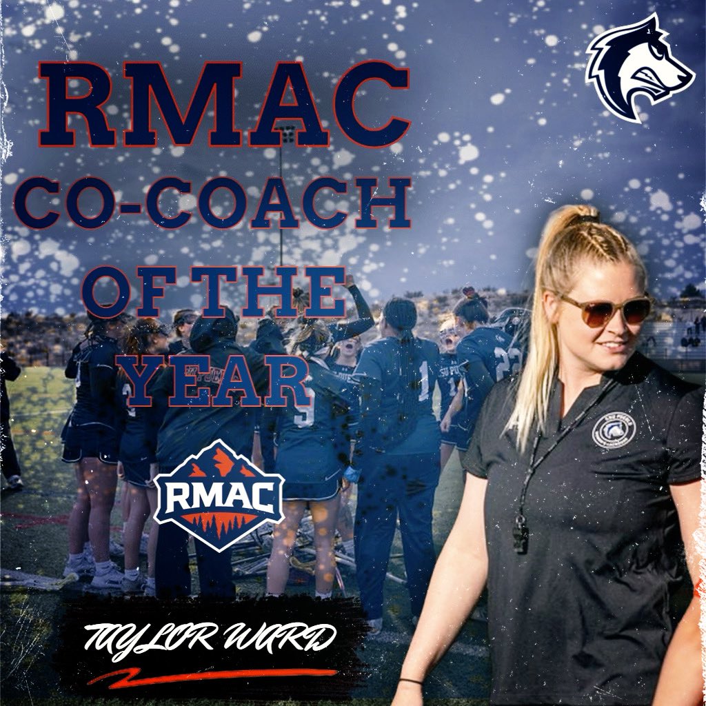 Congratulations to @CSUP_WLAX Head Coach Taylor Ward on being named the 2024 Co-Coach of the Year by the RMAC in her first full season leading the Pack‼️ #DevelopingChampions
