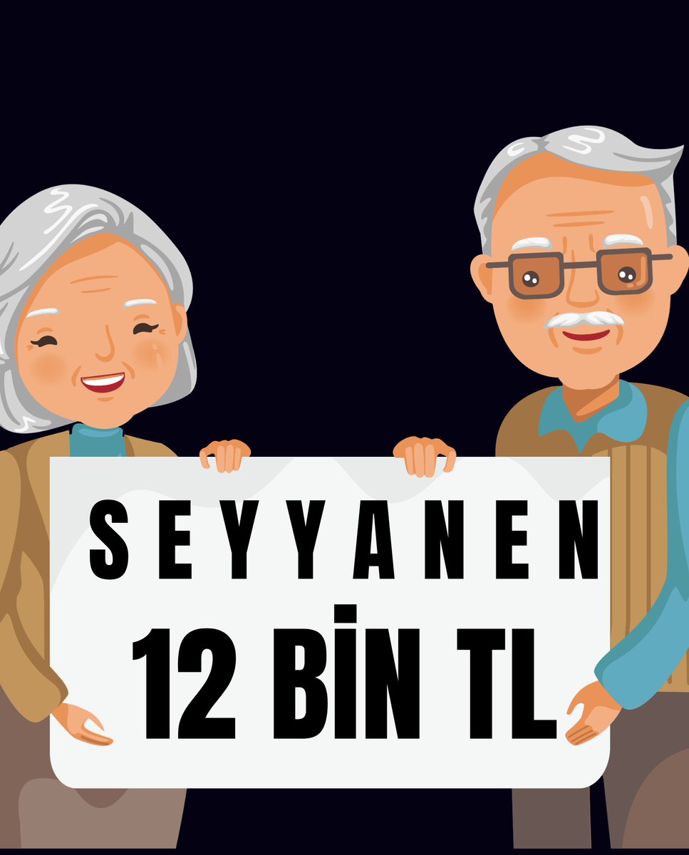 Tüm Emekçi emeklilere 12 Bin seyyanen zam şarttır @tcbestepe @Akparti @MHP_Bilgi #BirizBeraberizYaşasın1Mayıs