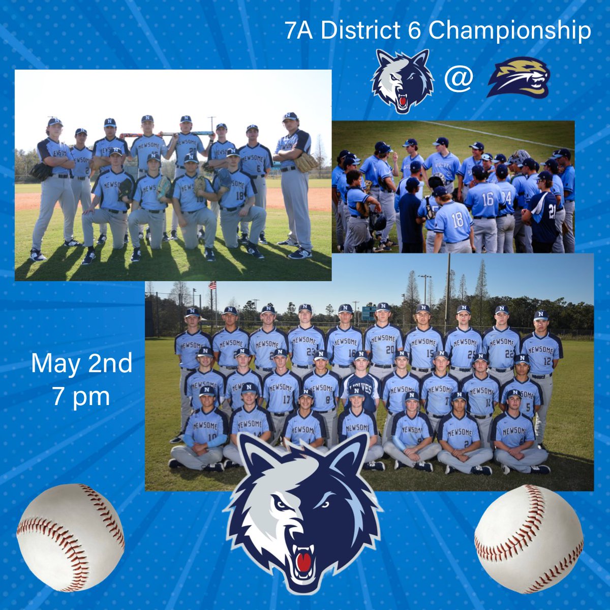 Today is the calm before the storm. After dispatching the Winterhaven Blue Devils in the district semifinals, the Wolves will face the Cougars in a rematch of last year’s district final. The stakes are high with a birth in regionals on the line.