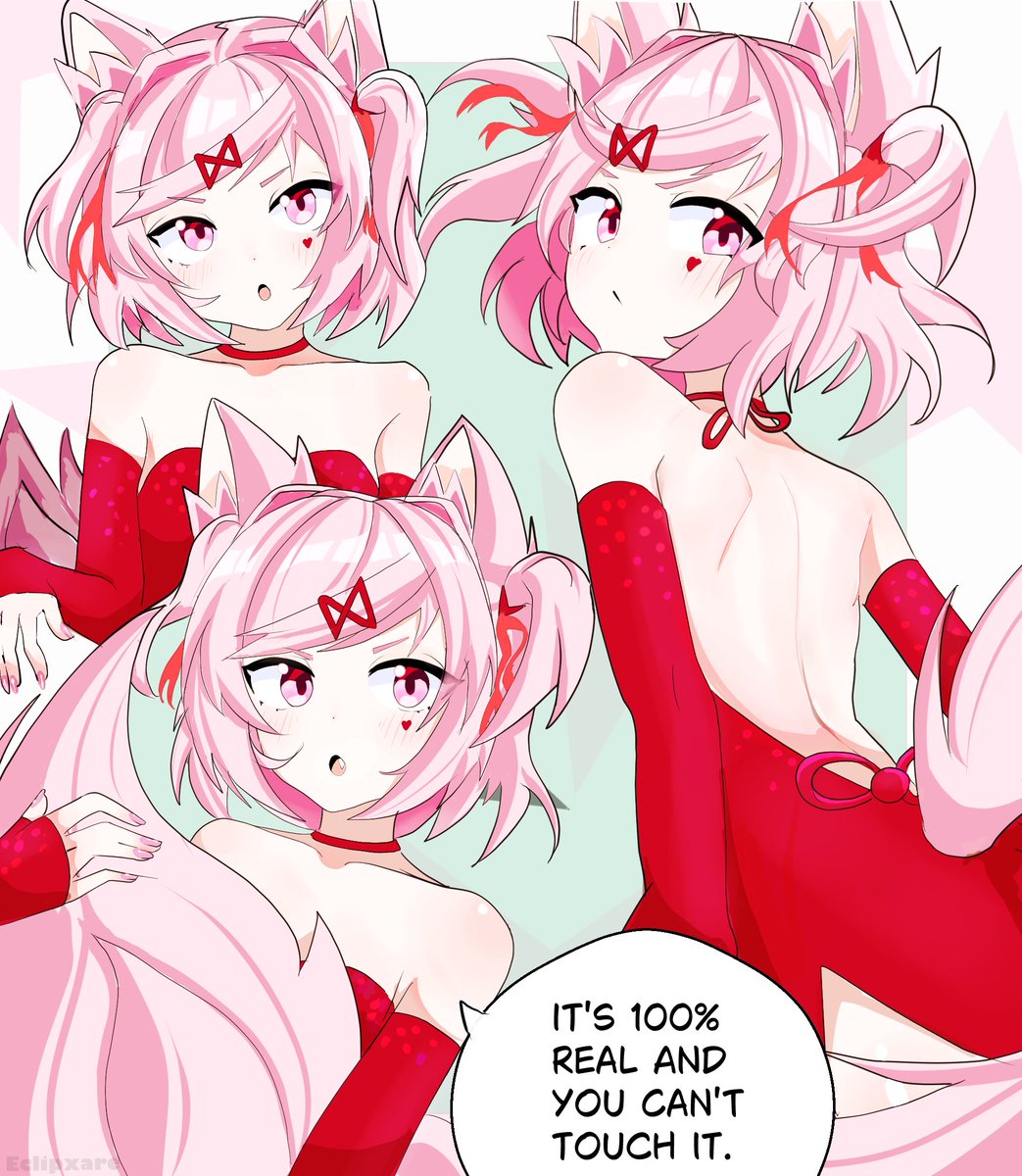 Fox #Natsuki #DokiDokiLiteratureClub