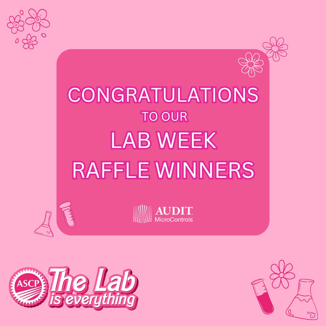 We hope you all had as much fun celebrating Lab Week-Month as we did. If you placed an order in April or registered for our contest, make sure to check your email to see if you have won a prize!