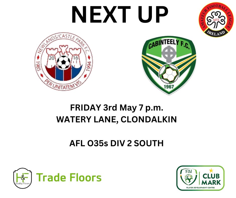 35s back in League action this Friday v @Cabinteely_FC