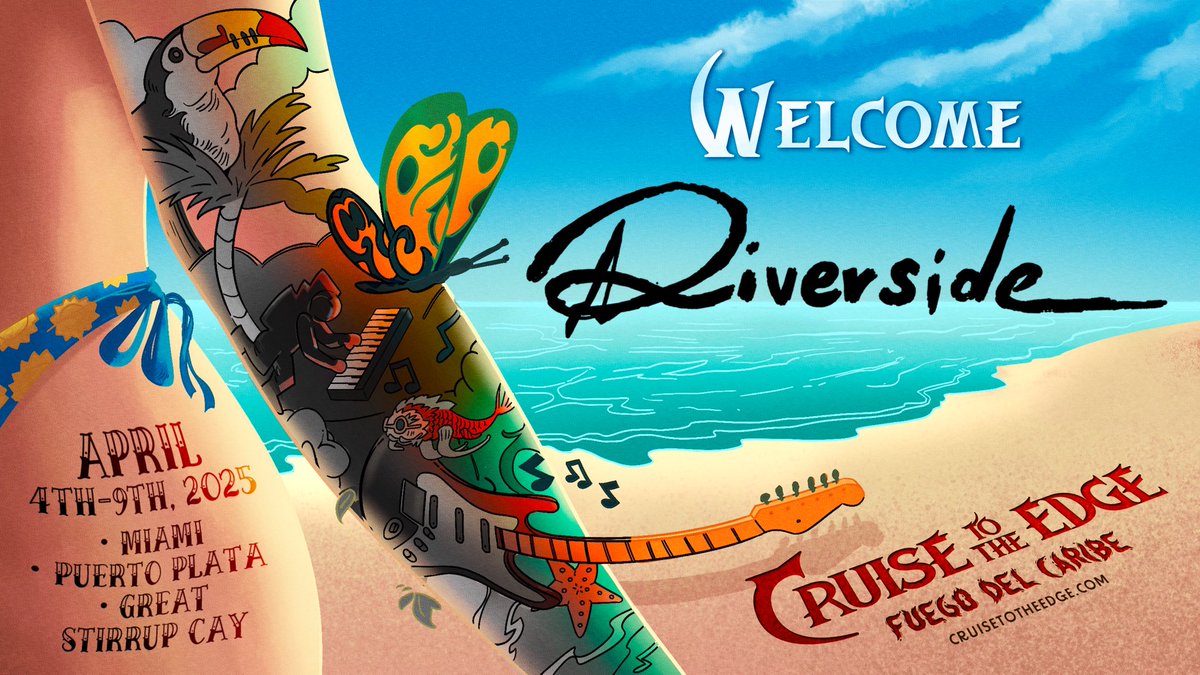 💥 Please welcome Riverside to the 2025 Cruise To The Edge! 🛳️🎶🐙 cruisetotheedge.com #ctte2025 #miami #cruise #riverside #progressiverock #cruisetotheedge