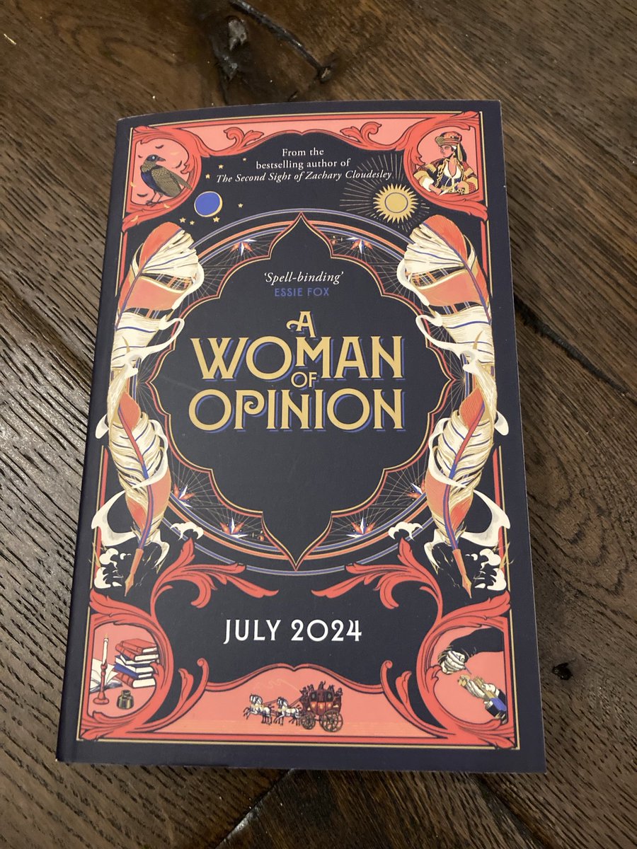 Absolutely delighted to get my hands on the new ⁦@seanlusk1⁩ book! #AWomanOfOpinion ⁦@DoubledayUK⁩ ⁦@DHHlitagency⁩