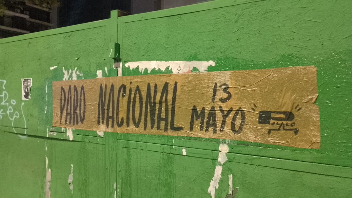 Se viene
#ParoNacionalIndefinido 
🔴 13 de Mayo 🔴