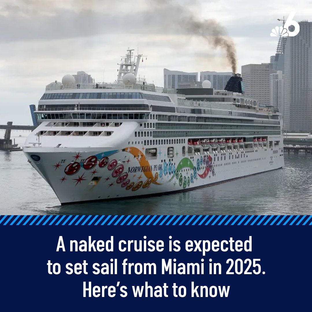 If being naked on a cruise ship is one of your wildest dreams, we are here to tell you that your dream has come true! A unique experience will set sail from Miami in 2025 and you are free to leave your clothes behind. Here's what to know: on.nbc6.com/YaYSCfg