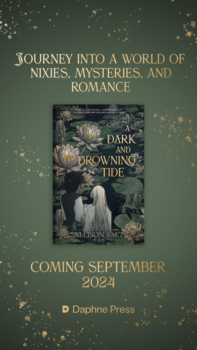 I'm thrilled to be part of today's exciting #CoverReveal with @Daphne_Press

#ADarkAndDrowningTide, a dark, romantic fantasy, is out September 17th

Pre-order here: bit.ly/WS_ADADT