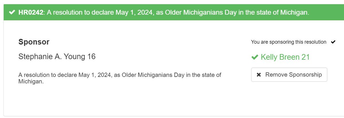 It's 'Michiganders,' @RepStephYoung . This is non-negotiable. #mileg