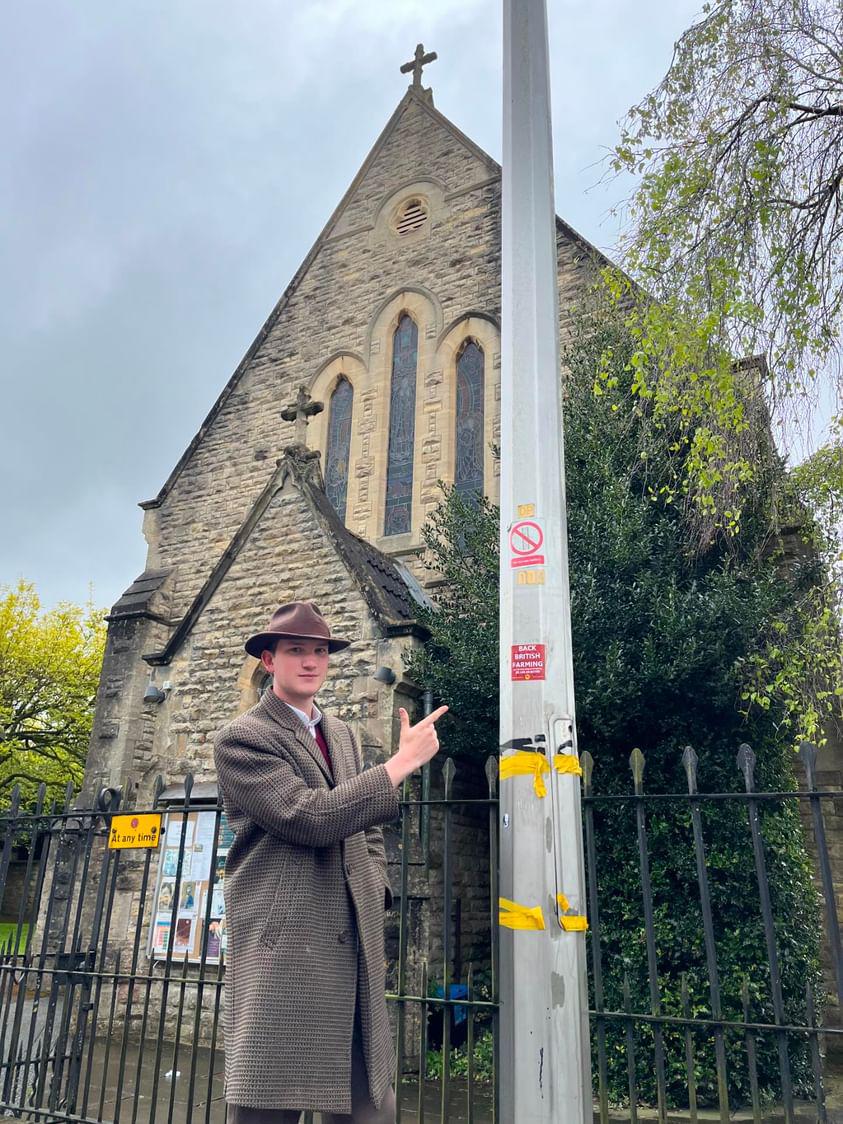 Tyler and supporters were out in Cirencester last week, highlighting the importance of Backing #British and how 45% of our food is imported.

As a nation, we must do better, and we CAN do better for our #farmers, our #environment, and our #communities.

#BackBritishFarming 👉🇬🇧