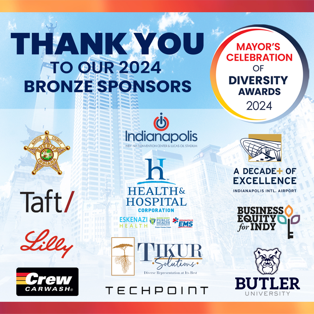 Thank you to our Bronze sponsors for being a voice in our community for diversity and inclusion. Their support helps grow Project Indy, @IndyMayorJoe's youth jobs initiative. Check out all of our sponsors and learn more at: wp.me/PaqscL-6Bc