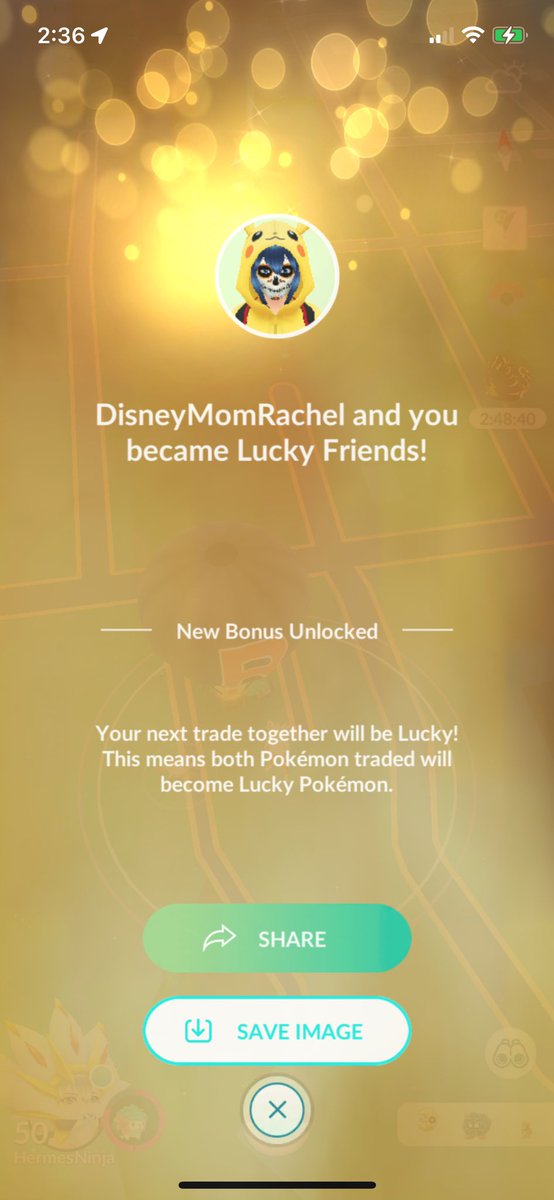 🌸💖🌸 BOOM - another lucky trade with the lovely @DisneyMomRachel! GO Fest, here we come! 🌸💖🌸

#PokemonGO #LuckyFriends #PokemonGOFest2024