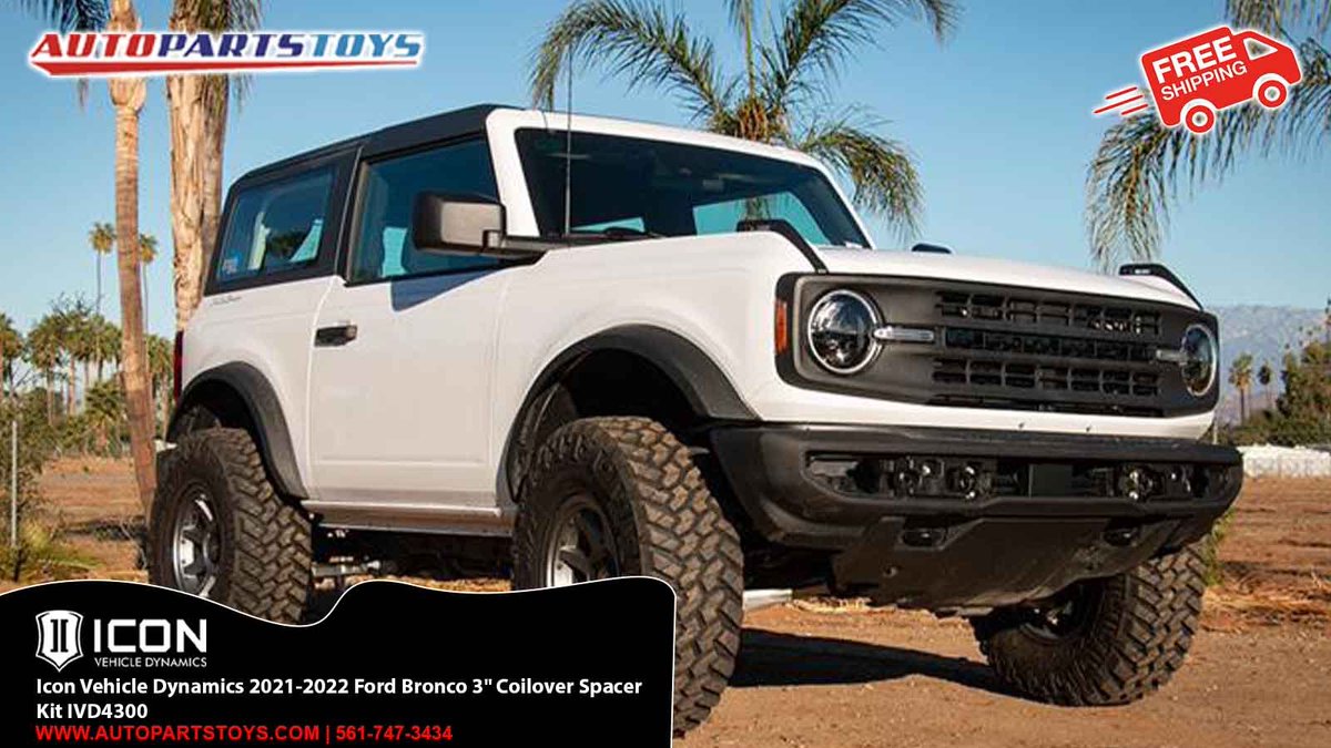 🚙 Elevate Your Adventure with the ICON 2021-2022 Ford Bronco 3' Coilover Spacer Kit! 🚙

🛡️ Backed by ICON’s Lifetime Warranty!

🔗 Get Yours Now: rb.gy/3f1zll

#BroncoLife #OffRoadAdventures #ICONUpgrades