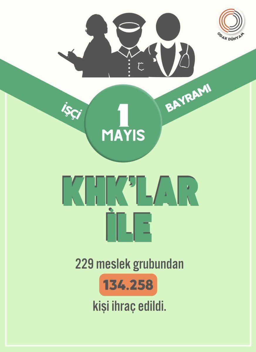 EmeğiÇalınanların Bayramı 1 Mayıs İşçi ve Emekçi Bayramını KHK'lılar tekrar işlerine kavuştuğunda coşku ile kutlayacaklar inşallah...