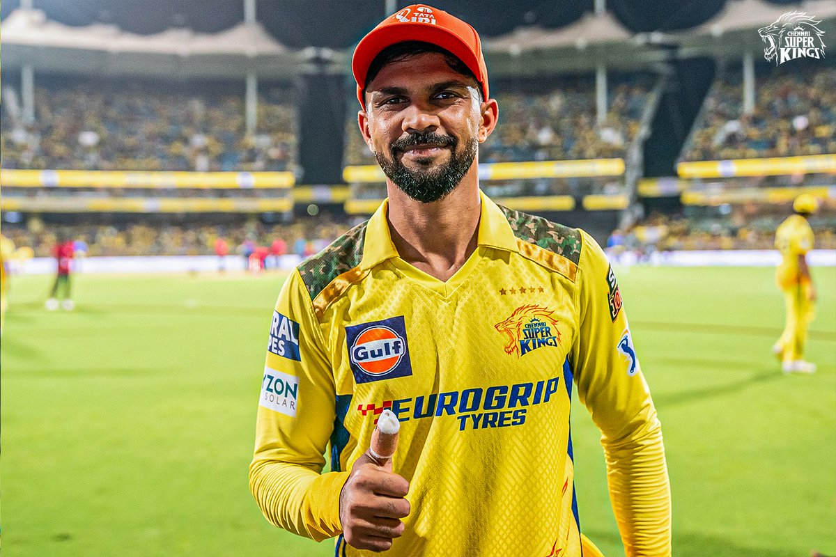 Still Giving His 110% on Field With Thumb Injury & Captaincy Task 🙌🏼 . Scored 500+ Runs at 146.69 Strike Rate by Playing 6 Games at 'Chepauk' (Mostly While Batting First🙏🏼) . Lost 9 Tosses in 10 Games & Still Won 5 Matches . 'Captain Ruturaj Gaikwad' is The Biggest Positive…