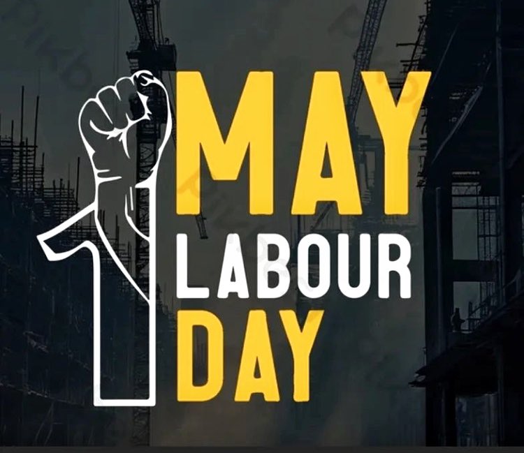 May 1, May Day, commemorates the Haymarket affair in 1886, a pivotal moment in the labor movement. It symbolizes workers' solidarity and the ongoing fight for fair wages, safe working conditions, and the right to organize. #MayDay #LaborRights