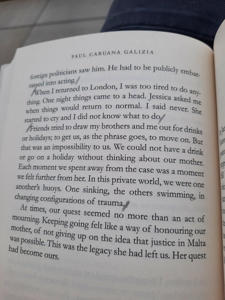 I was always astonished at the inner strength individuals must have to swim against the current, a mentality, societal bad habits. Paul's book is honest about the toll that this took on his mother when the stakes got high. And passages like the one on p. 214, I found very moving.