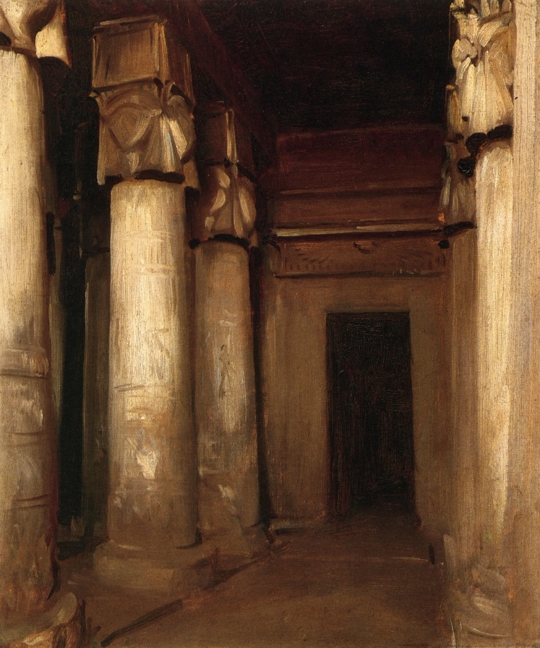 Temple of Denderah wikiart.org/en/john-singer…