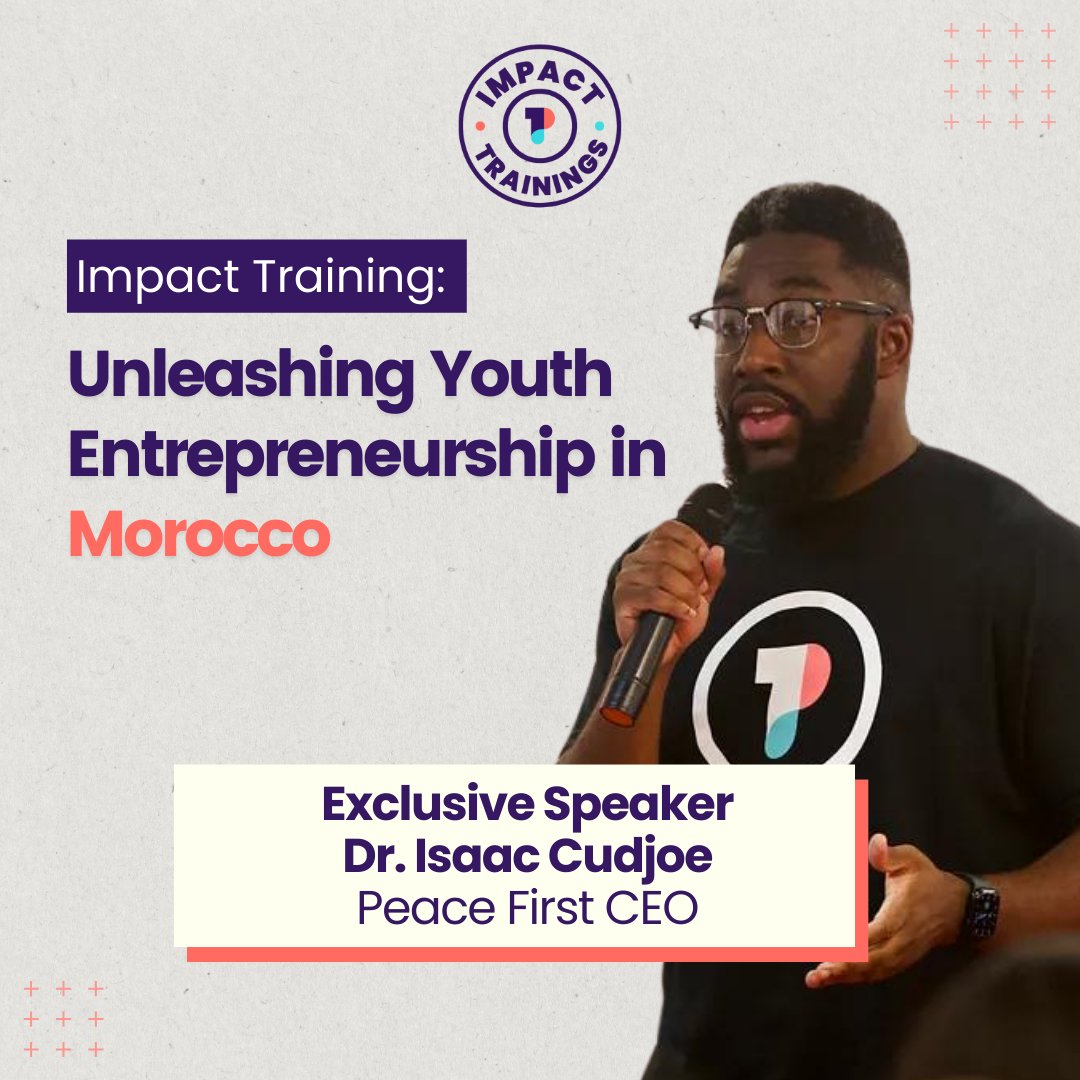 🇲🇦 Moroccan Entrepreneurs, This Is Your Moment—Seize It! Join us as our esteemed CEO, Dr. Isaac Cudjoe, takes center stage to navigate your entrepreneurial journey. Unleashing Youth Entrepreneurship in Morocco on May 11 in Tetouan, Morocco Apply here: bit.ly/3QsYSFb