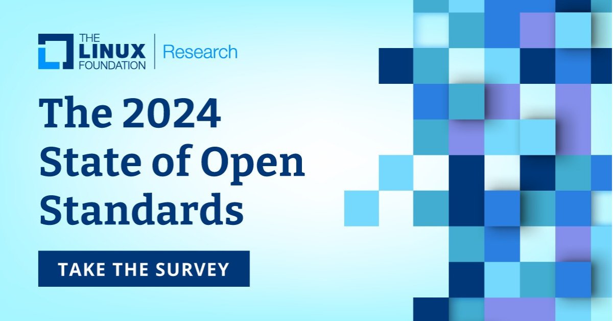 📋 Be sure to take the 2024 Open Standards Survey! Share your thoughts and help us understand how standards affect organizations. Click the link to participate: hubs.la/Q02vM3rn0 #opensource