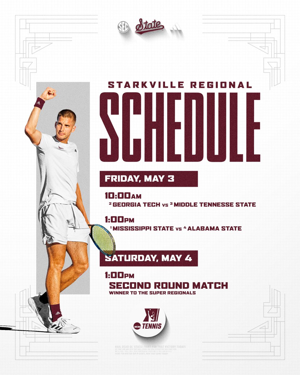 Looking forward to having you at the A.J. Pitts Tennis Centre this weekend! 🎟️: hailst.at/MTENTix