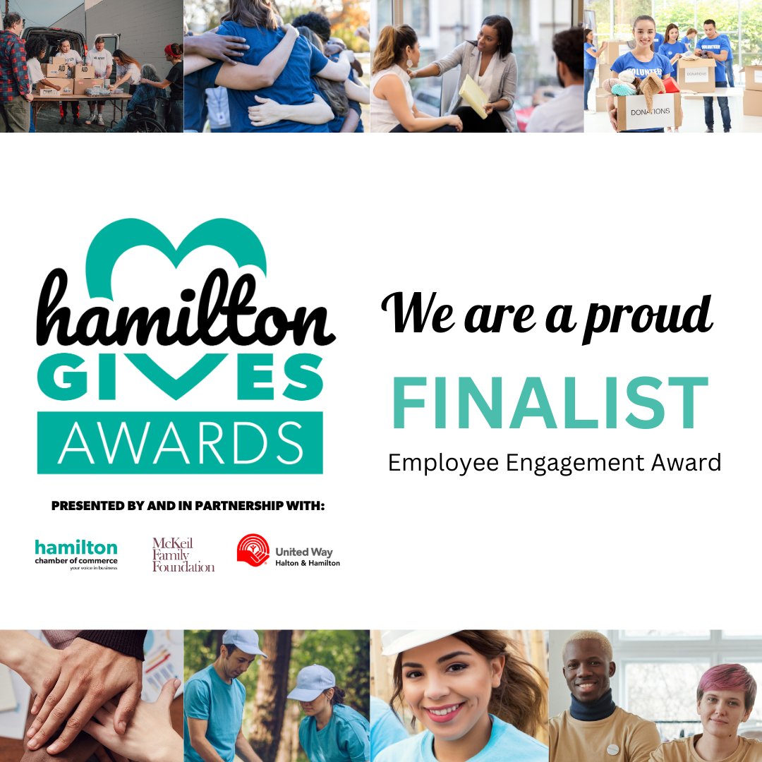 We're beaming with pride! FirstOntario is a finalist for the Employee Engagement Award at the Hamilton Gives Awards! Huge thanks to our incredible #FirstONBlueWave volunteers for their dedication to making a difference. #FirstONCommunity #FirstOntario