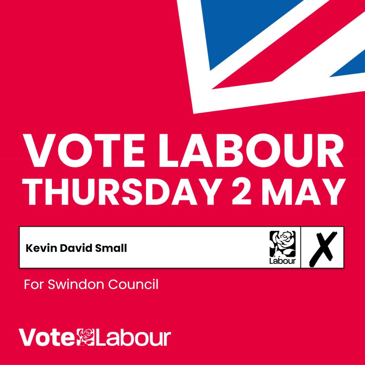 Tomorrow Thursday May 2nd #VoteLabour #VoteSmall #VoteKevinSmall @sn2sam for Swindon Council #BuildingABetterSwindon Also @Stanka4PCC Wiltshire Police & Crime Commissioner #VoteStanka Don't forget your ID 🪪🤔🌹