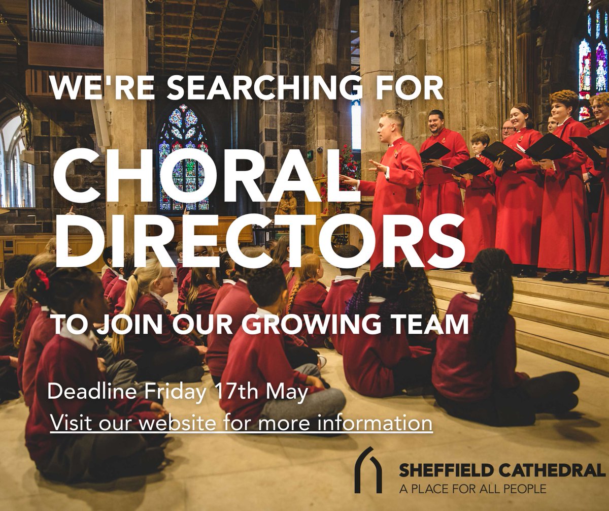 📣 We're hiring 🎵 Do you have a passion for children's singing? 🎵 We have two, new full-time posts available within our growing music department ow.ly/8ccH50Ru4JK