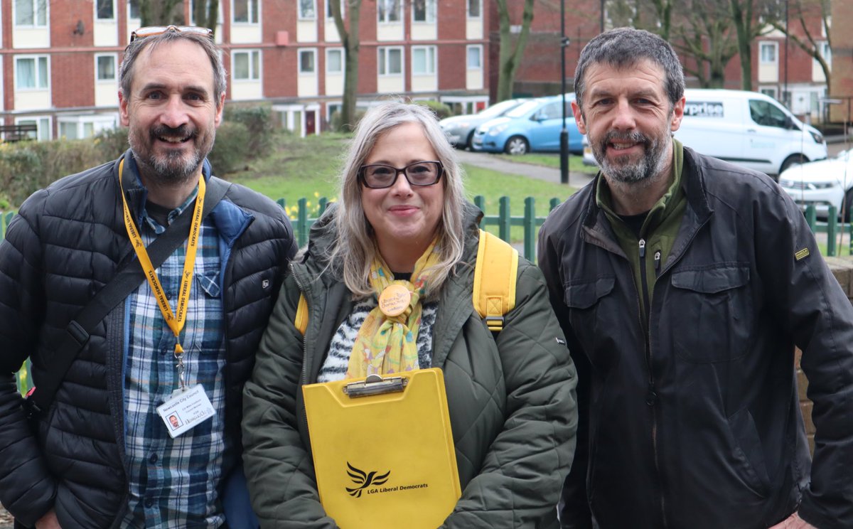 Tomorrow, vote Fiona Punchard in the Ouseburn Ward local elections and get a *team* of three Lib Dem Councillors working hard for you (all year round and not just at election time…) for the first time since 2011!