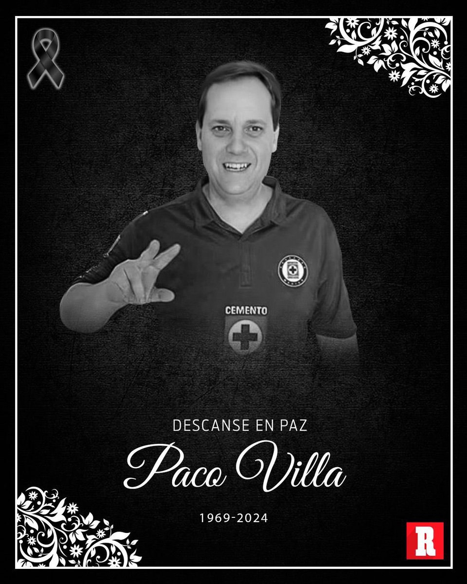 DESCANSE EN PAZ 

RÉCORD lamenta profundamente el sensible fallecimiento de Paco Villa, narrador y comentarista deportivo de TUDN.

Nuestras más sinceras condolencias y nos unimos a la pena de sus familiares y amigos.