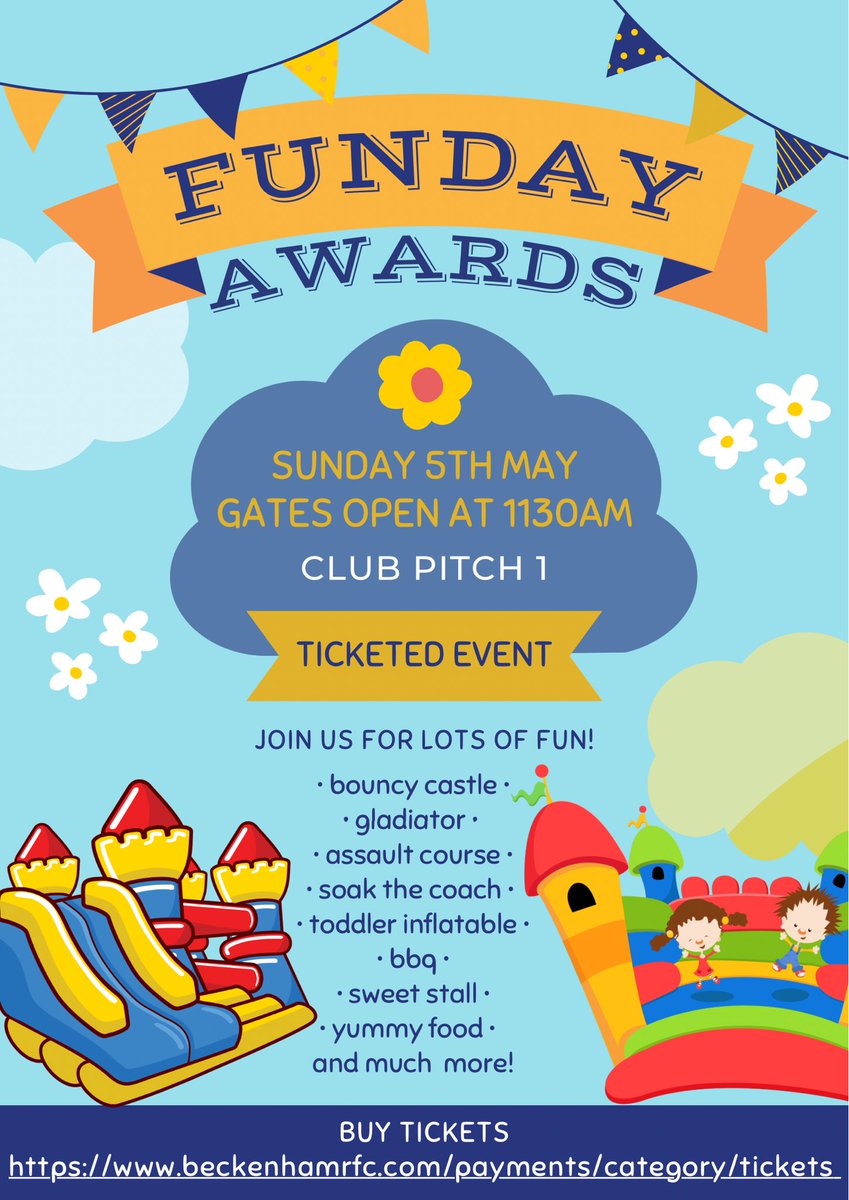 This Sunday- 5th May Join the fun!