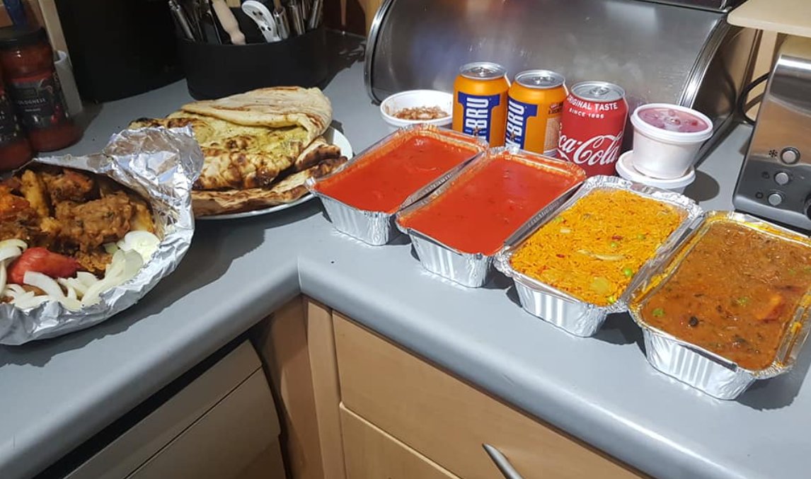 Indian Takeaway by Robert