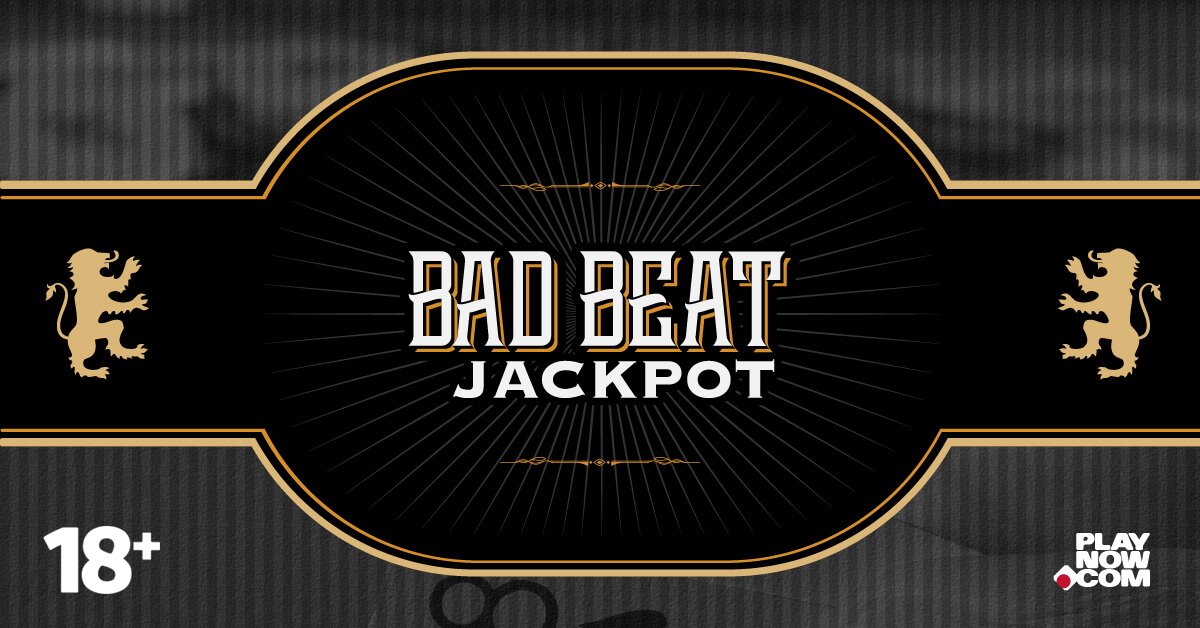 When you're dealt a bad hand, there's still a chance to win with the Bad Beat Jackpot, now over $450,000! 18+ 👉 bit.ly/44oXAkm