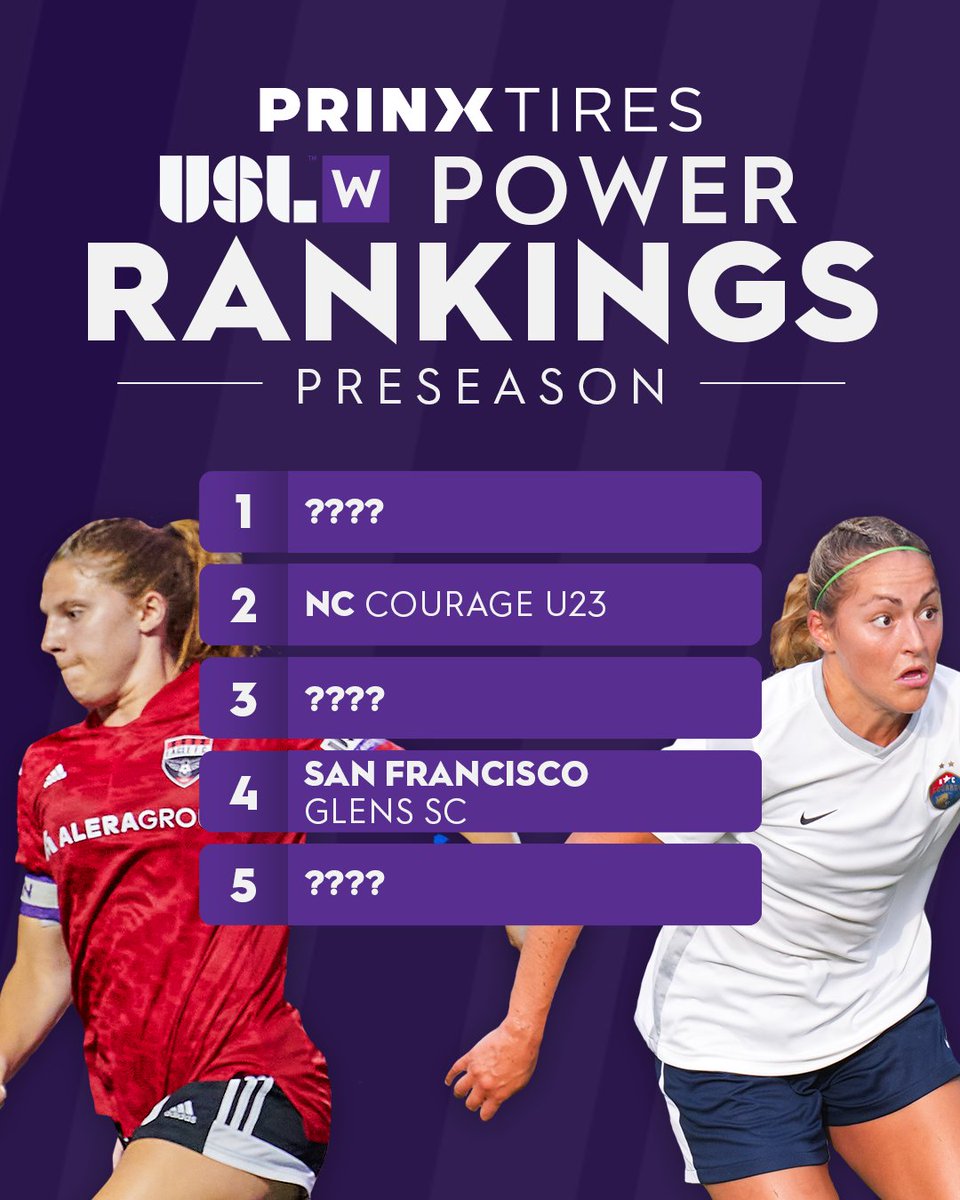 Preseason Power Rankings are here! 🙌

Where does your club stack up? 📈📉

➡️ bit.ly/3wdxAvJ