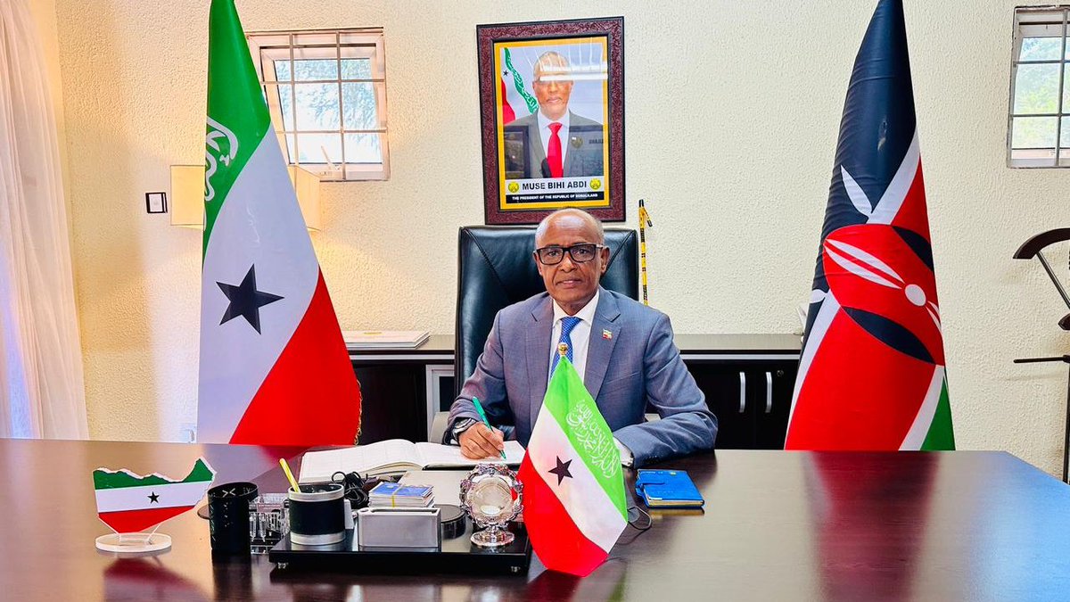 We were honoured to welcome a delegation led by our nation's Minister of Transport and Roads Development at the Republic of Somaliland mission in Kenya. The minister and his delegation came to Nairobi for a working visit.