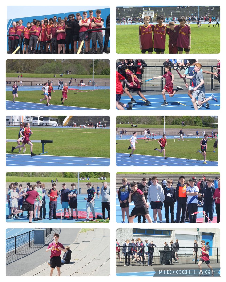 Our Athletics team again took part in the East Leinster Athletics Meeting today competing in 100m, 500m, 1100m, 1500m, Shot Put, Long Jump & High Jump 🎽👟🏃🏼‍♀️ well done everyone on representing our school so well 👏🏼 #WeAreSalle