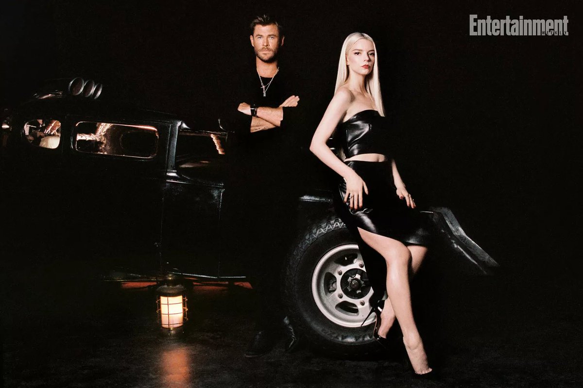 Anya Taylor-Joy and Chris Hemsworth for Entertainment Weekly #editorial