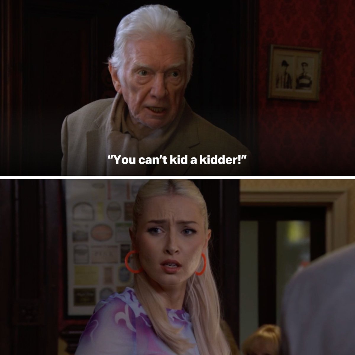 You messed with the wrong Mitchell, Nadine. 😬 

#EastEnders' Stevie Mitchell exposes Nadine's fake pregnancy scheme in the middle of the Queen Vic

radiotimes.com/tv/soaps/easte…