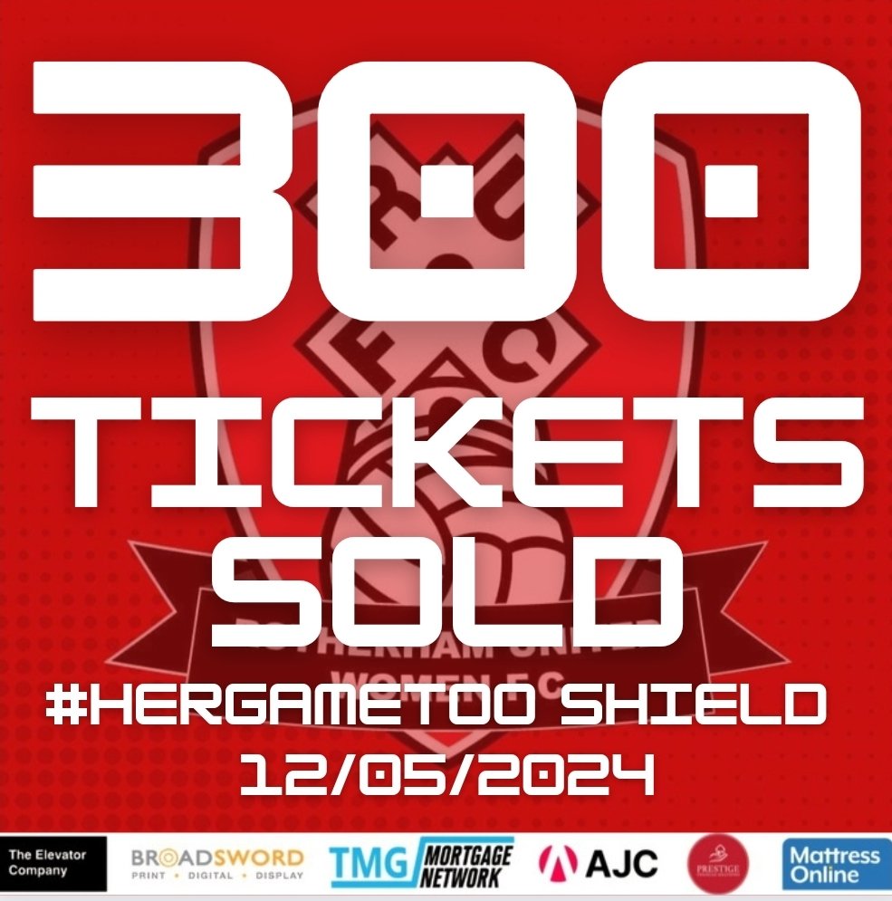 🏟 | New York, New York

More than 300 tickets sold for our #HerGameToo Shield match at @NewYorkStadium1 - got yours yet?

The game vs @ShefWedLadies, in association with TMG, kicks off at 6pm on May 12. 

 🎟eventcreate.com/E/ruwfcvswlfc2… 

#RUWFC #ForeverTogetherForeverProud #RUFC