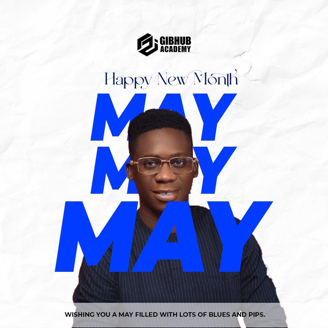 WELCOME TO MAY.

May your May be filled with Lots of Blues and Pips.

Join us on Telegram Now
t.me/gibhubacademy

MARKETS4YOU 

account.markets4you.com/ng/user-regist…

#GibhubAcademy
#DatimfonAkpan
#TradingMadeEasy