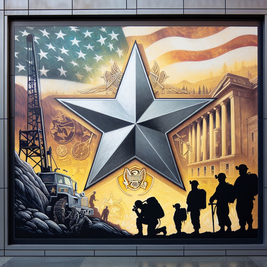 @DefenseIntel A heartfelt tribute on #SilverStarServiceBannerDay. It's companies like @abrasilverRY, a shining star in the mining industry that support such noble causes. A grand salute to our brave heroes and all associated with them!