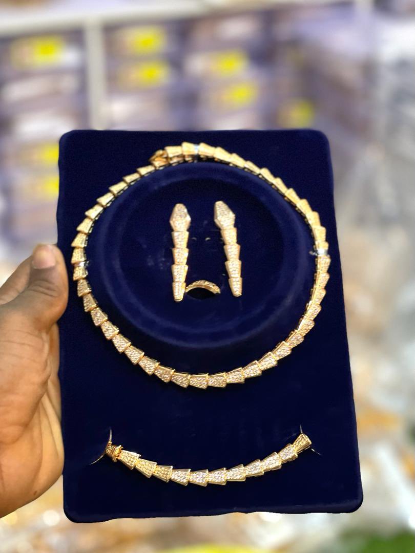Zirconia Jewelry set available 
Price 25k
📍Kano