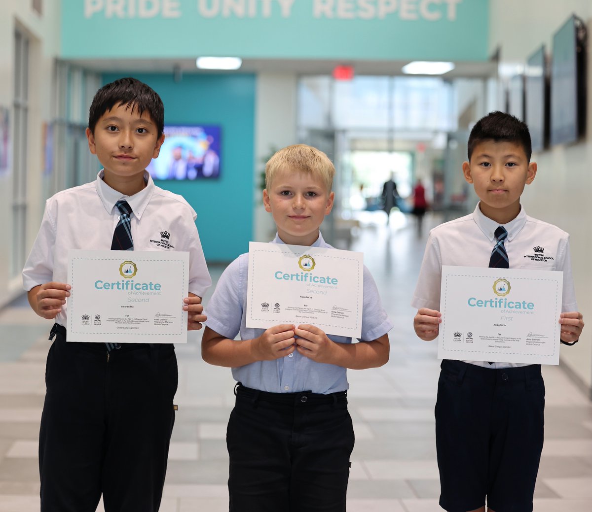 The results are in for our Global Campus Virtual Young Musician of the Year Competition! Let's congratulate our winners:
Y7 Brandon WINNER of Popular Strings 
Y7 Zihao 2nd Place for Popular Piano 
Y3 Jakob 2nd Place for Classical Brass 
#YoungMusician #NordAngliaEducation