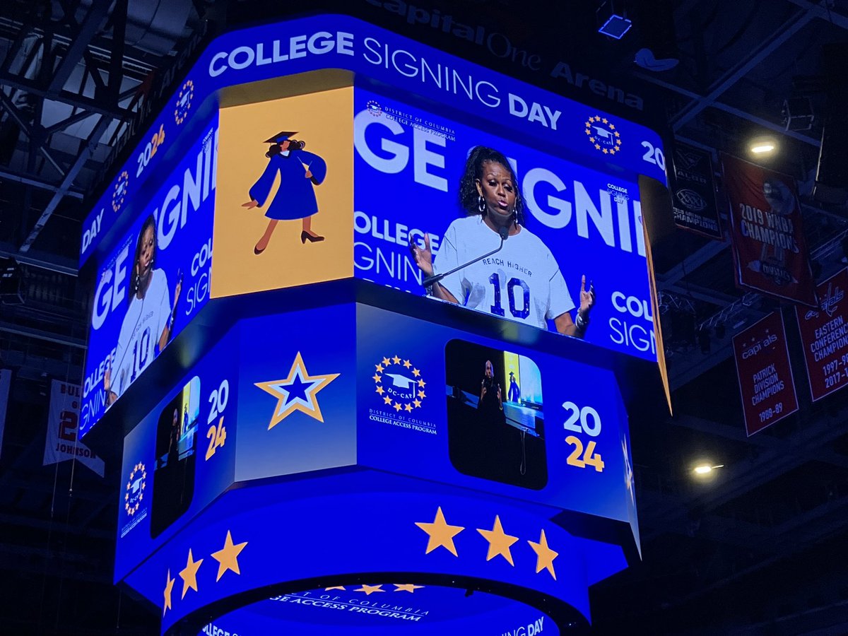 Yesterday, our college bound students attended @DC_CAP #CollegeSigningDay. Where students celebrated taking their next step to further their education. Congratulations to all of the students who have worked so hard to reach this milestone! 🎓🎉 #laycca #dccollegesigningday