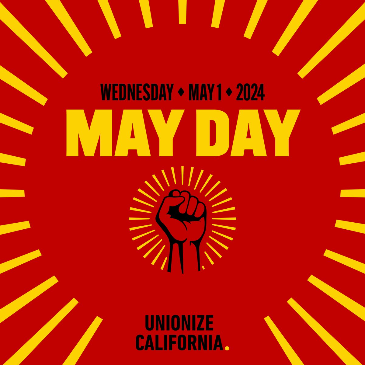 They have taken millions that they never toiled to earn But w/out our brain & muscle not a single wheel can turn In our hands is a power greater than their hoarded gold We can birth a new world from the ashes of the old Our Union makes us strong! #MayDay calaborfed.org/may-day-2024/
