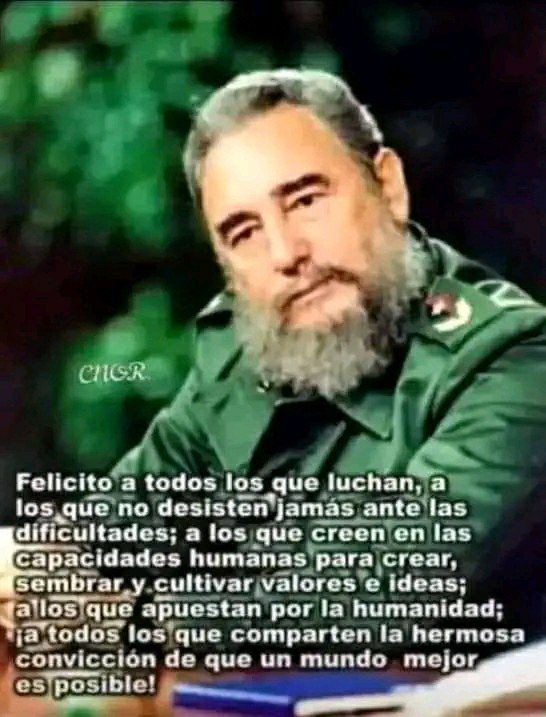 Viva #Fidel!!!