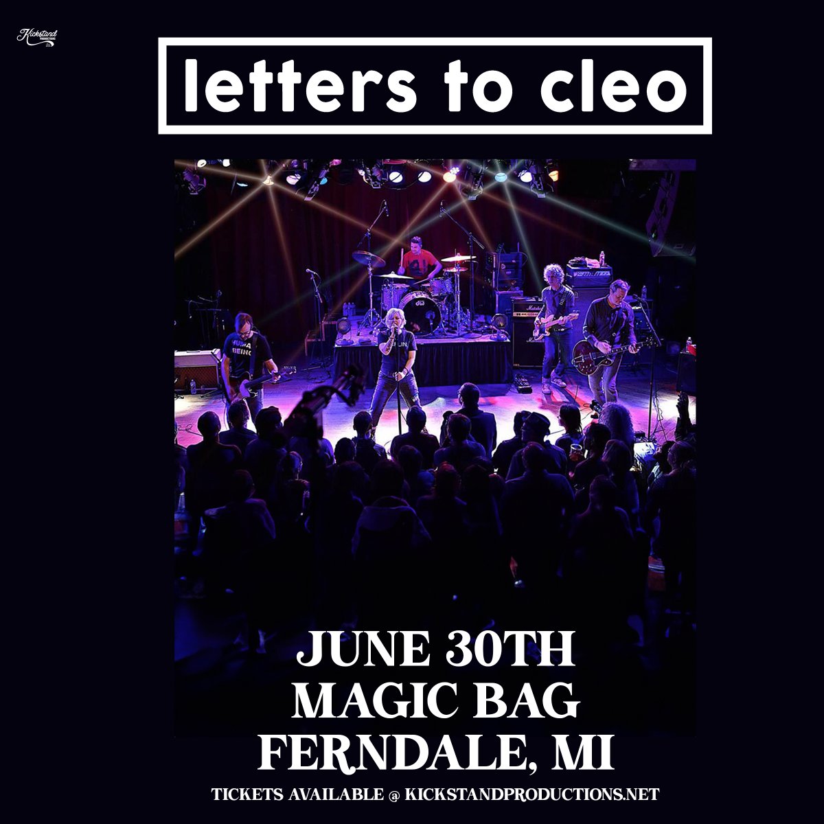 ✨ JUST ANNOUNCED ✨

@LettersToCleo at @themagicbag (MI) on Sun., June 30!

🎟 Tickets on sale TOMORROW at 10AM ET >> bit.ly/3UBOo98