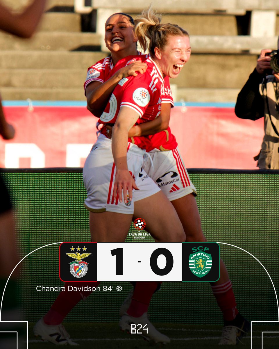 Benfica conquistou a Taça da Liga feminina pela quarta vez em cinco edições 🏆